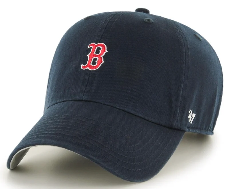 '47 Merk Boston Red Sox Clean Up Cap, unisex - Marineblauw