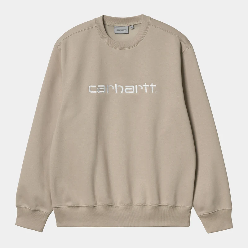 Carhartt WIP HEREN Carhartt WIP Sweattop - Muur / Wax