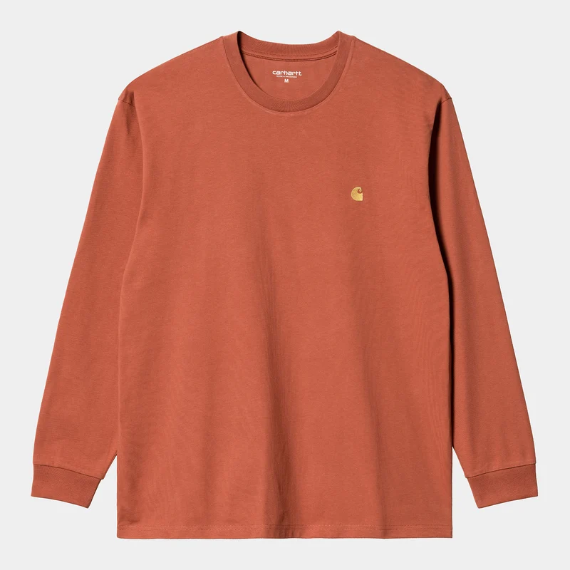 Carhartt WIP Heren Chase T-shirt met lange mouwen - Phoenix