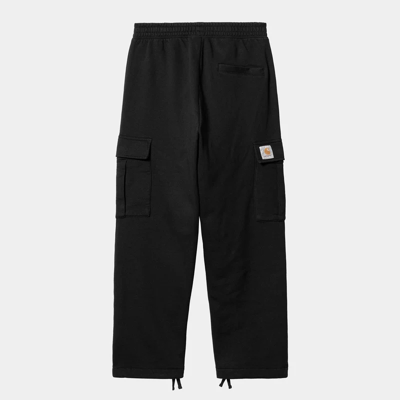 Carhartt WIP Wade sweatbroek voor heren - zwart steen gewassen