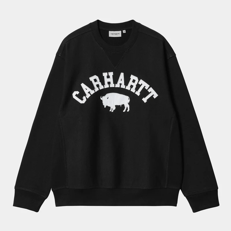 Carhartt WIP Locker sweattop voor heren - zwart / wit