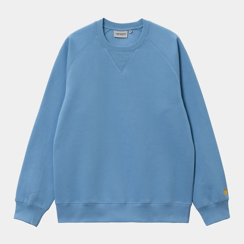 Carhartt WIP Heren Chase sweattop - Piscine