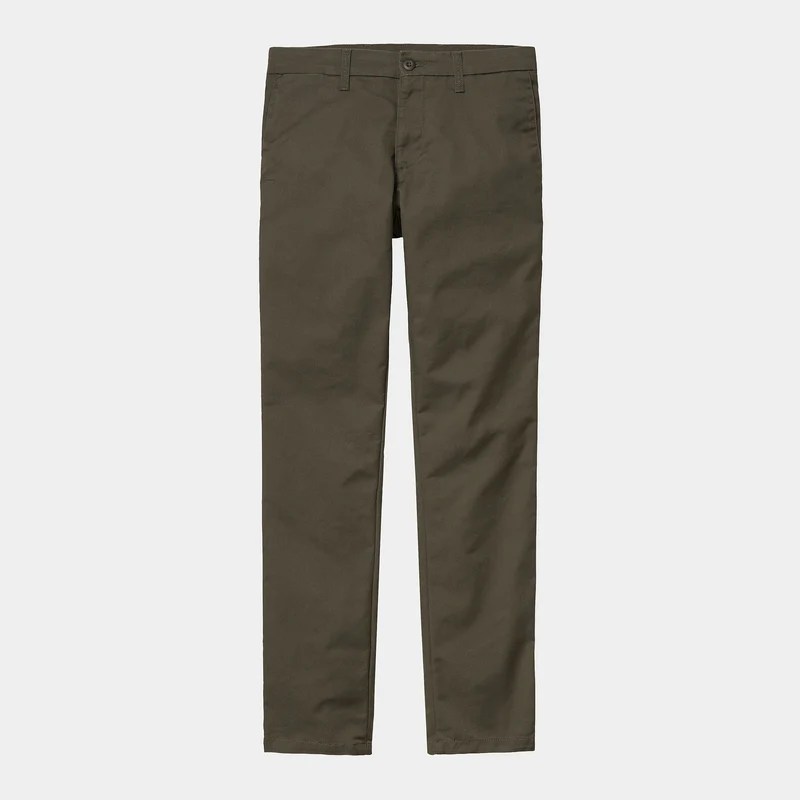 Carhartt WIP Sid-broek voor heren - Cypress gespoeld