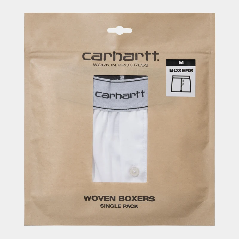 Carhartt WIP Script-boksers voor heren - wit