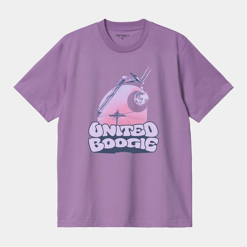Carhartt WIP Heren United T-shirt met korte mouwen - Violanda