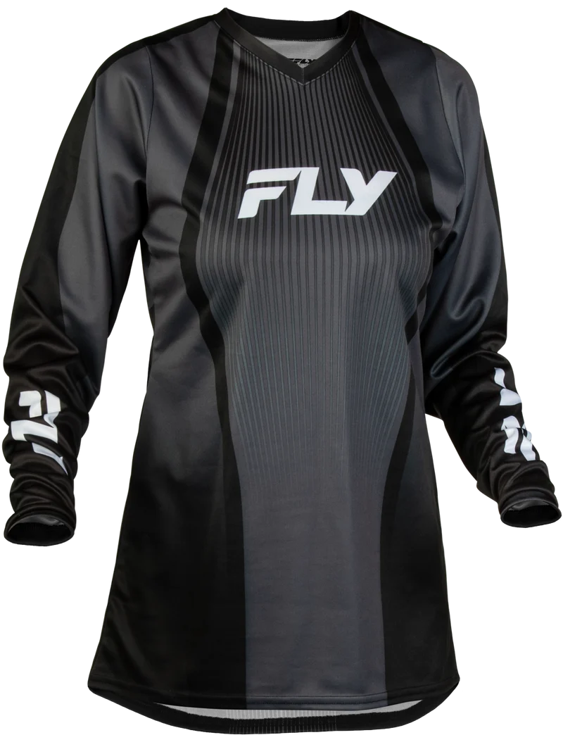 Fly Racing Women'S F-16 Lift Jersey White/Black Md 380-820M