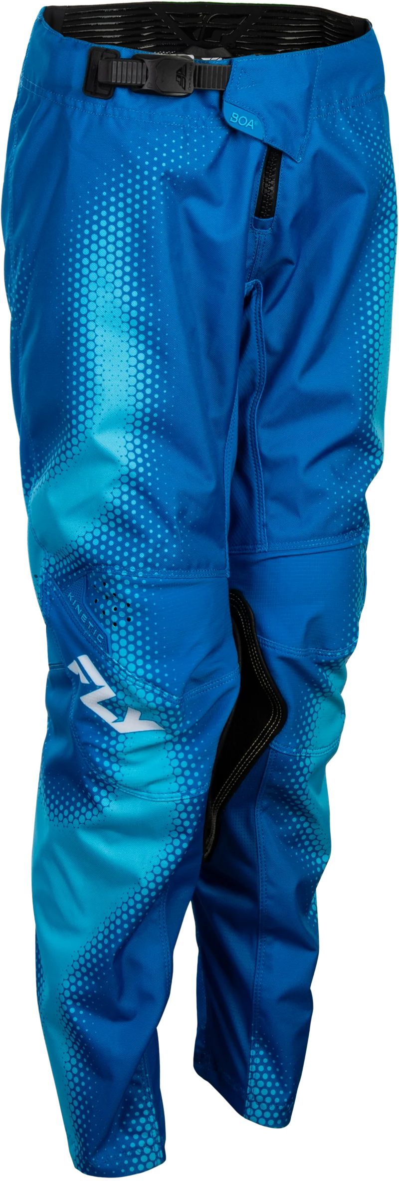 Fly Racing Youth Kinetic Torch Pants Light Blue/Blue Sz 18 380-53718
