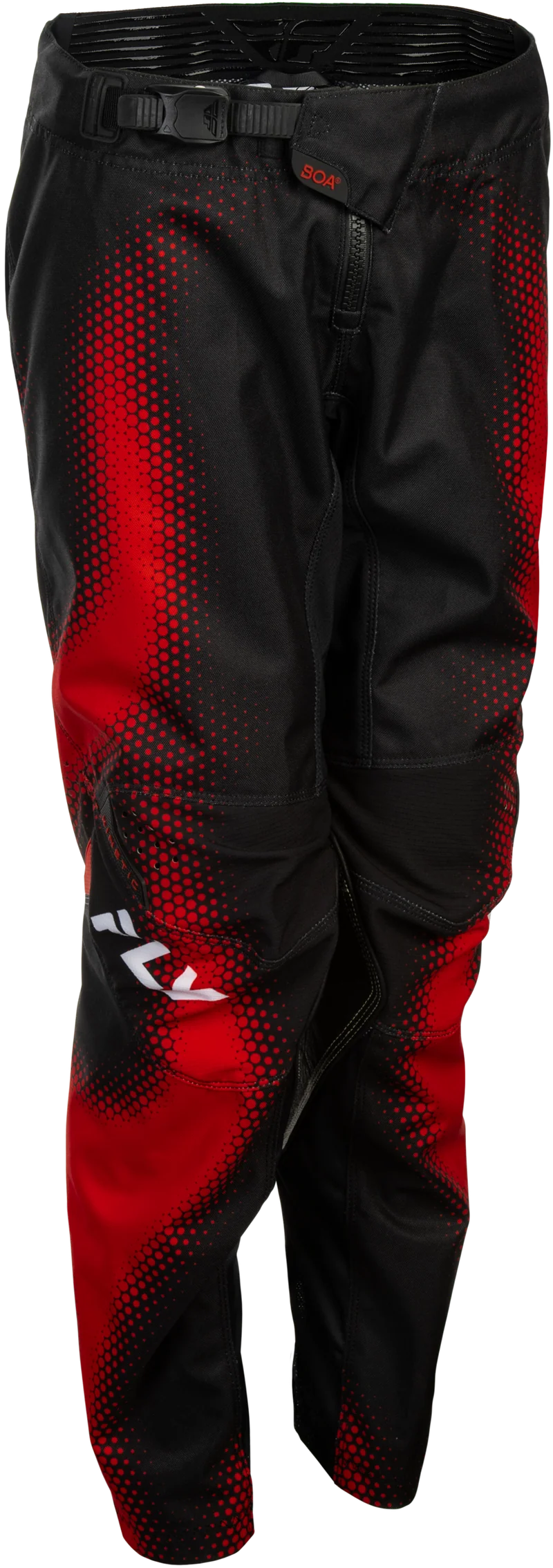Fly Racing Youth Kinetic Torch Pants Black/Red/White Sz 18 380-53618