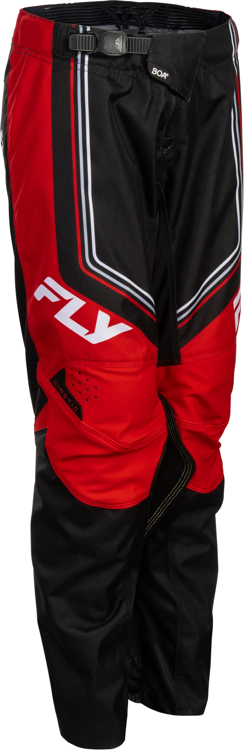 Fly Racing Youth Kinetic Dbk Pants Black/Red/White Sz 20 380-53420