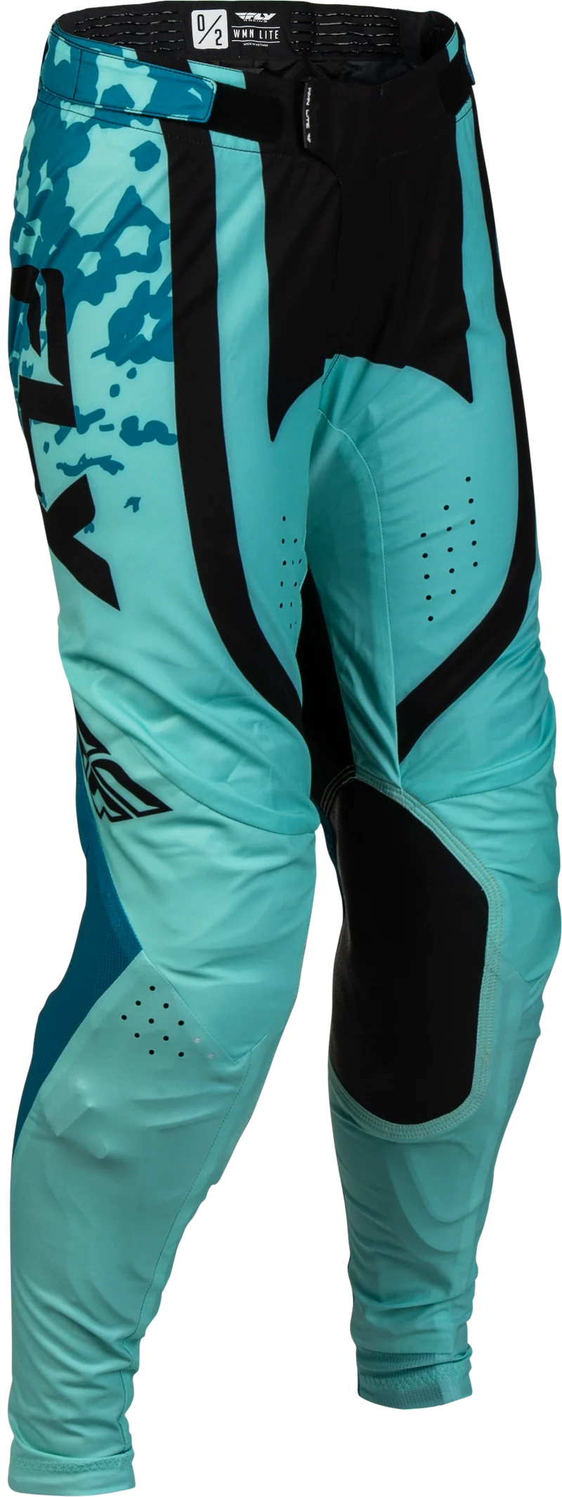 Fly Racing Women'S Lite Flake Pants Aqua/Teal/Black Sz 03/04 380-63103