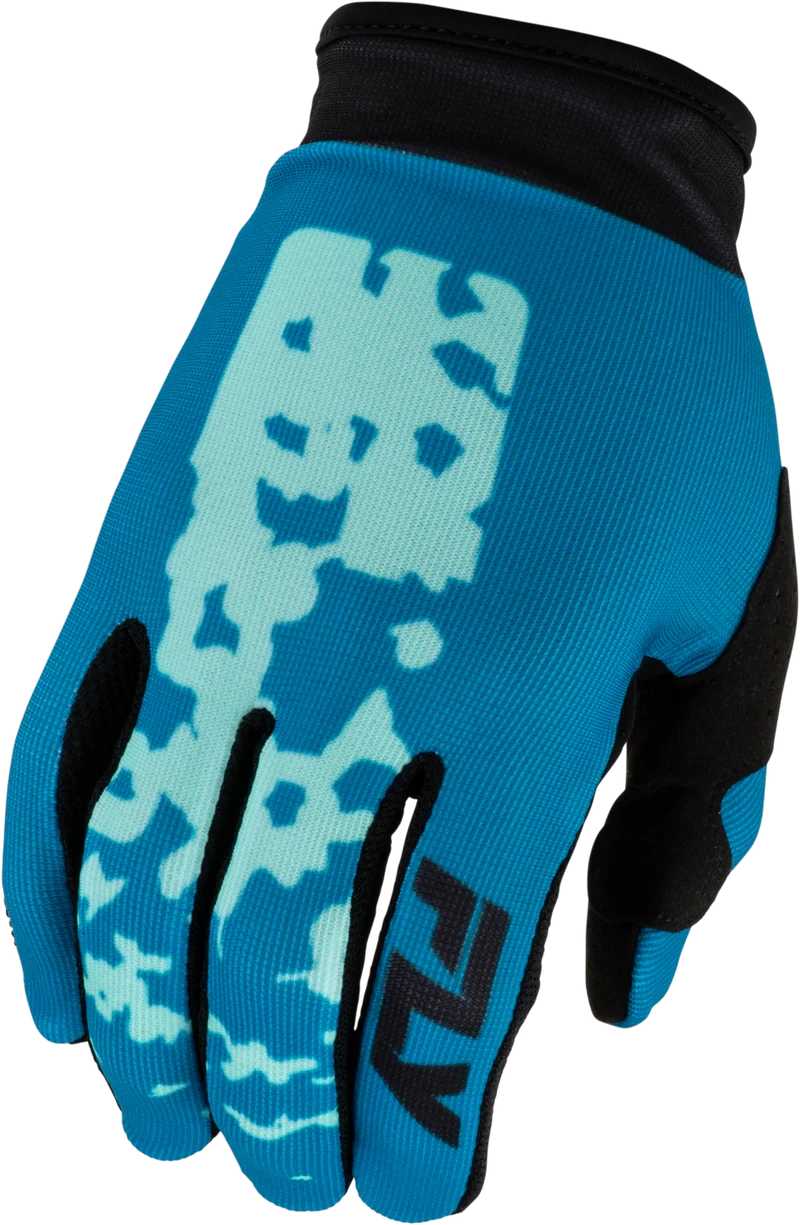 Fly Racing Women'S Lite Flake Gloves Aqua/Teal/Black Xs 380-611XS