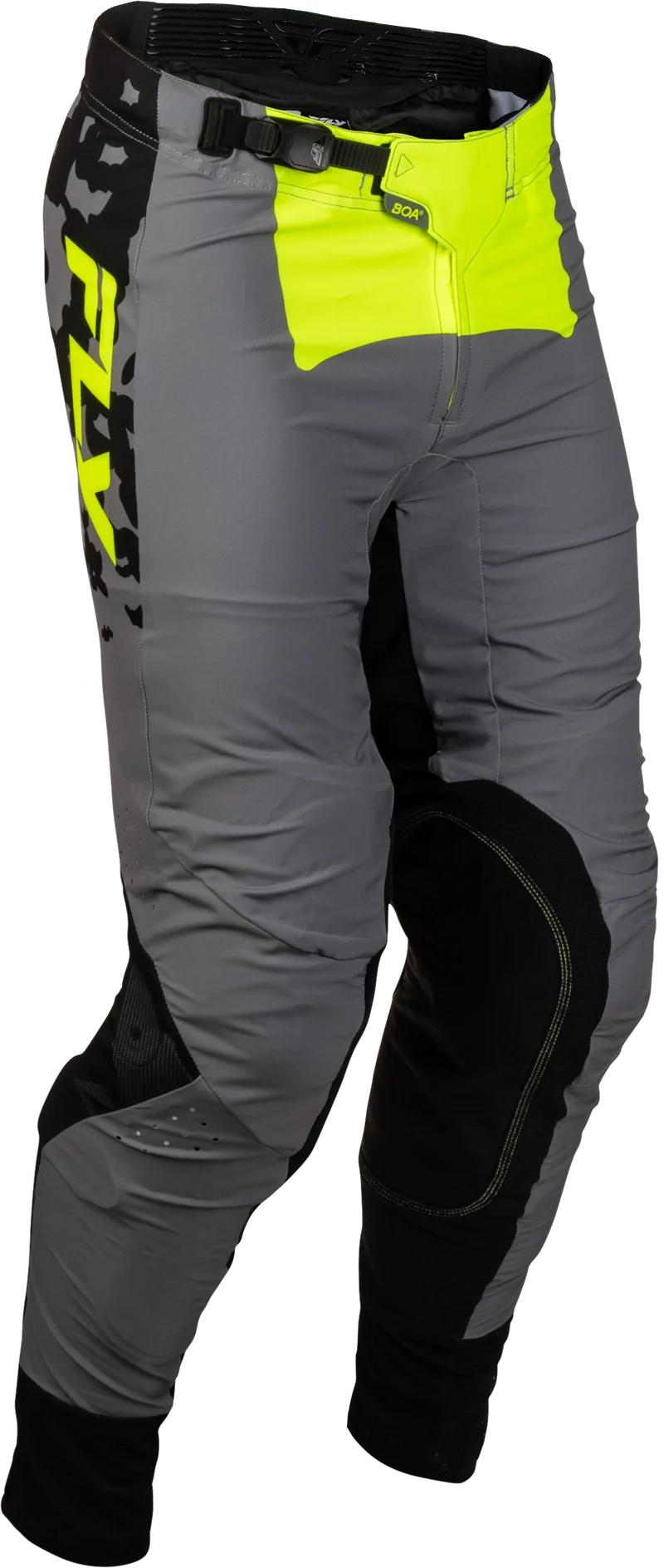 Fly Racing Lite Flake Pants Grey/Hi-Vis/Black Sz 30 380-73130