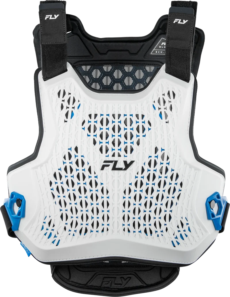 Fly Racing Blueprint Rch-1 Chest Protector White Sm/Md 36-6001S