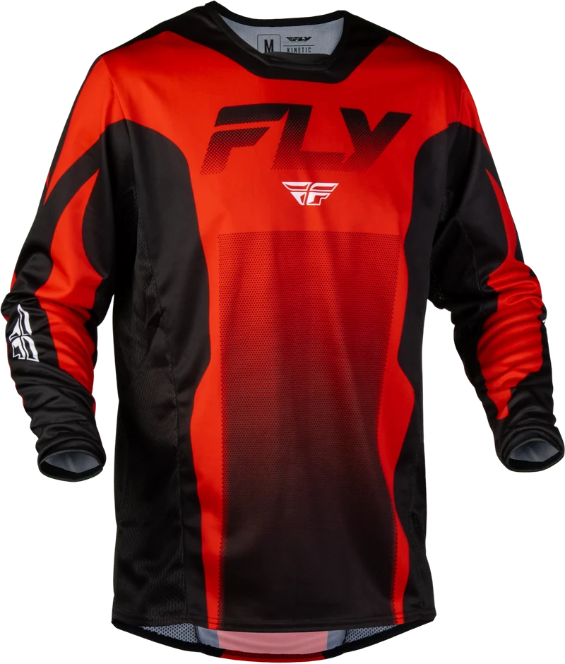 Fly Racing Kinetic Fade Jersey Red/Black/White 2x 380-5212X