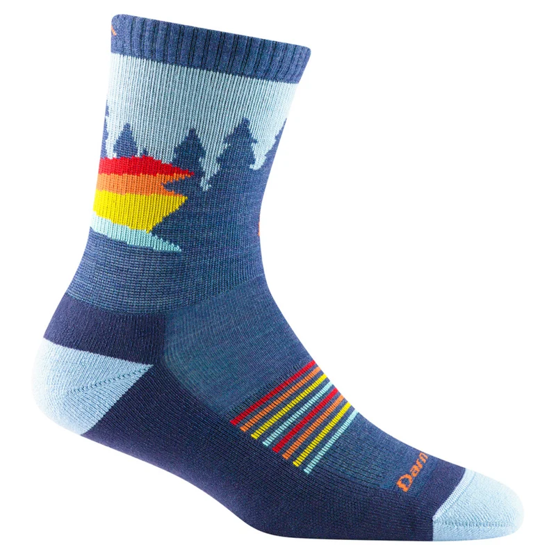Darn Tough Van Wild Micro Crew Lightweight Kid's Socks
