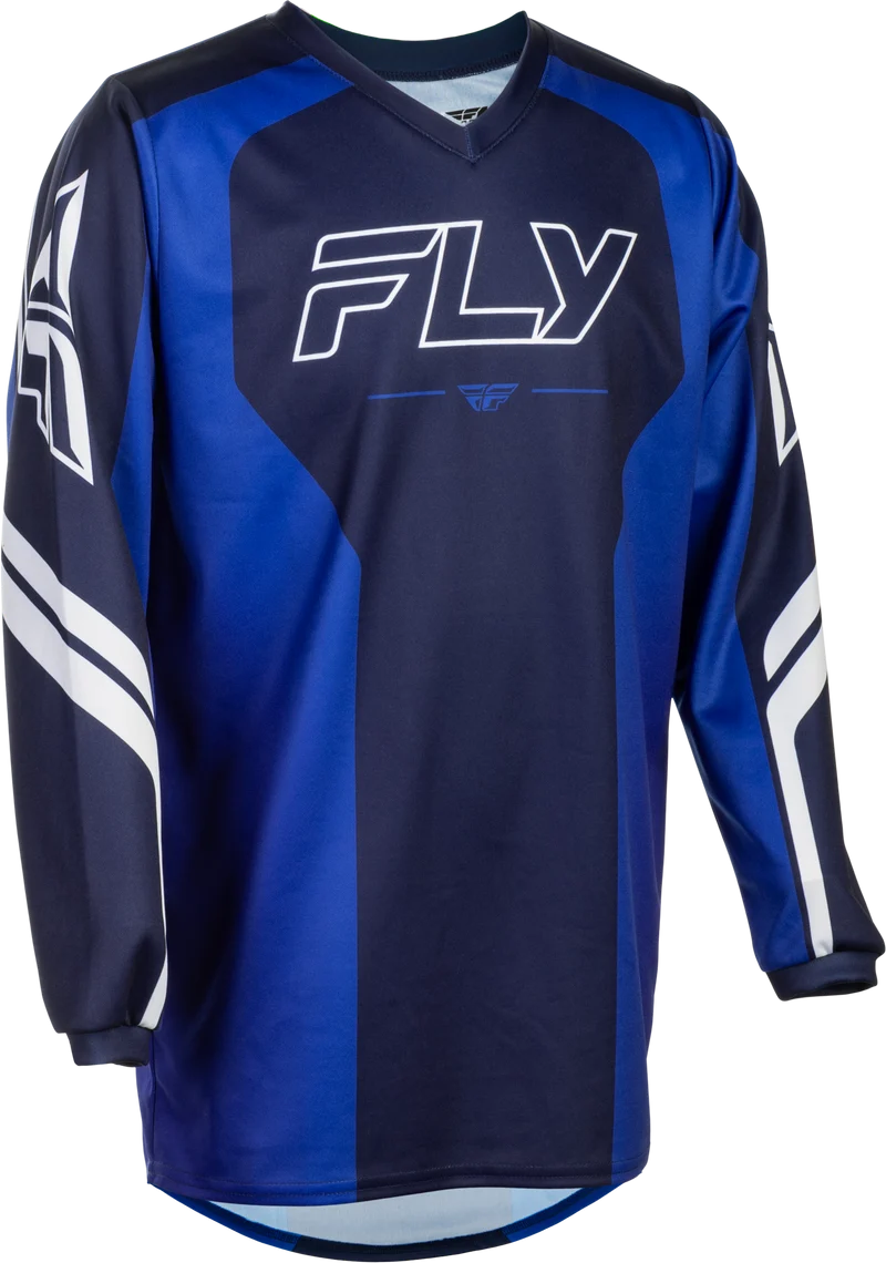 Fly Racing Youth F-16 Raze Jersey Navy/Blue/White Yxl 380-222YXL