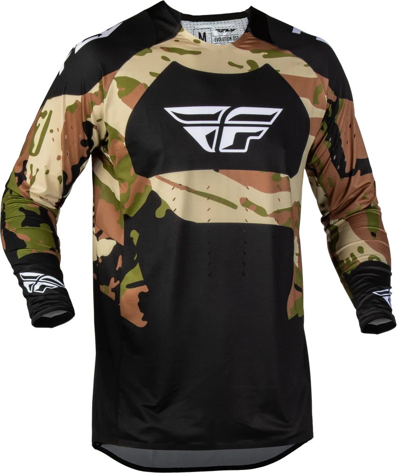 Fly Racing Evolution Dst Hunt Jersey Black/Camo 2x 380-1252X