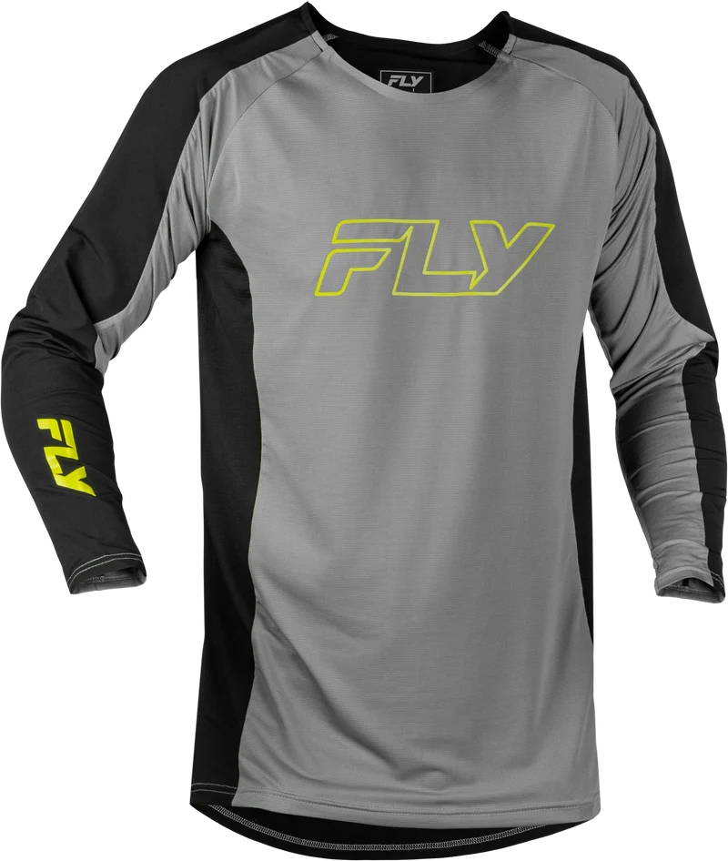 Fly Racing Patrol Elite Jersey Grey/Black/Hi-Vis Xl 380-761X