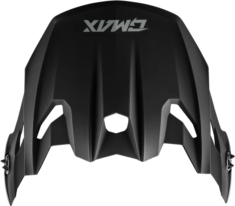 Mx-96 Solid Helmets Visor Matte Black