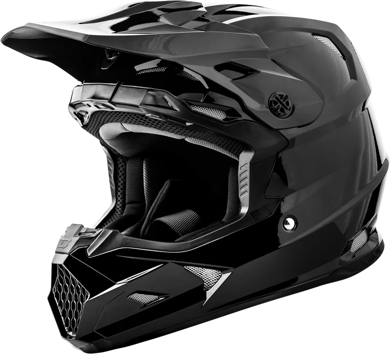 Mx-96 Solid Helmets Black Md