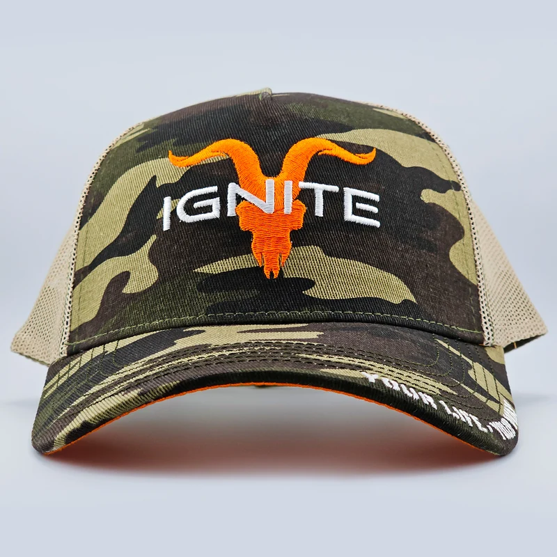 Ignite Camouflage Snapback Hat