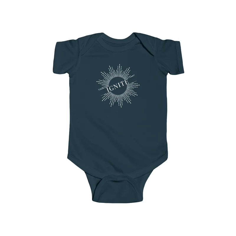 Ignite Baby Onesie (Navy)