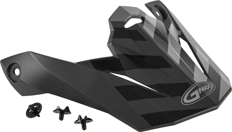 Visor W/Screws Fame Mx-86 Matte Dark Grey/Black
