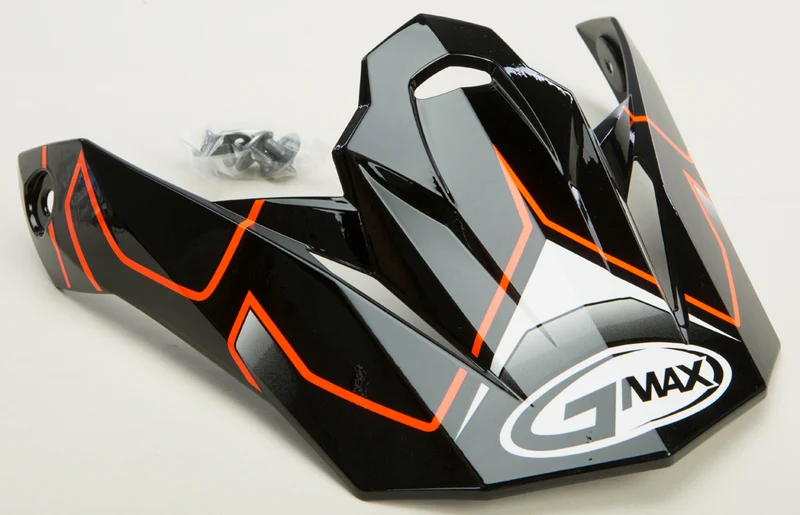Visor W/Screws Step Mx-86 Hi-Vis Orange