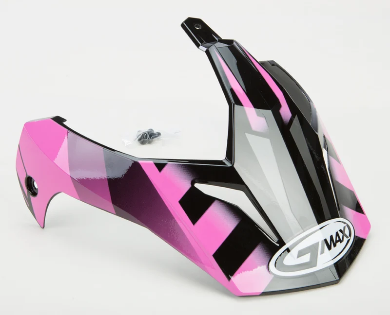 Visor W/Screws Trekka Gm-11 Black/Pink