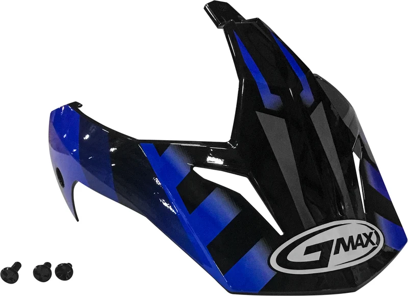 Visor W/Screws Trekka Gm-11 Black/Blue