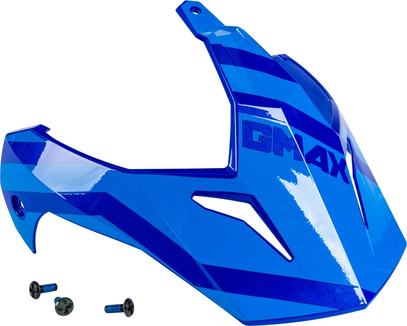 Visor W/Screws Trapper Blue/Grey Gm-11s