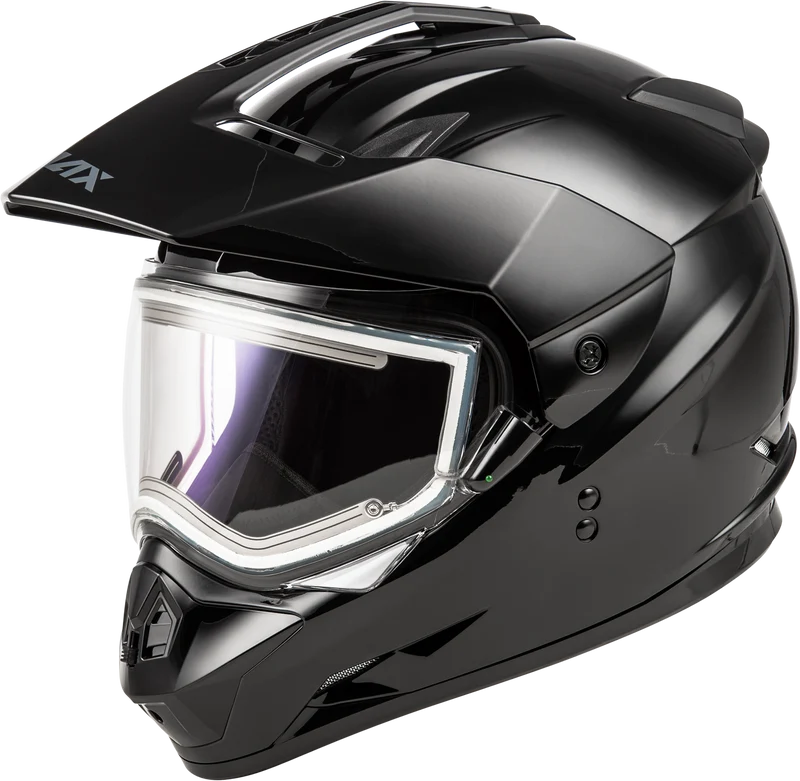 Gm-11s Snow Helmet W/ Electric Shield Black Xs