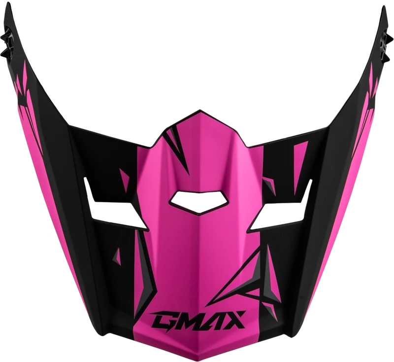 Youth Mx-46y Unstable Visor Matte Black/Pink Ys-Yl