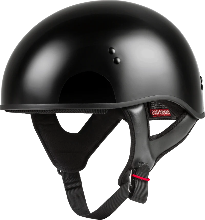 Hh-45 Half Helmet Naked Black Xl