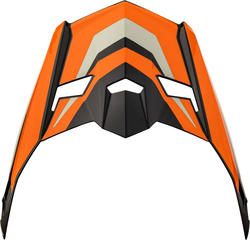 Mx-46 Cyclus Visor Black/Orange Md-2x
