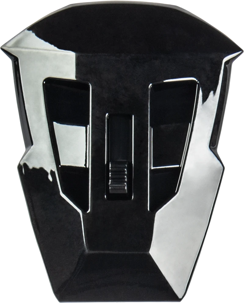 Md-74 Mouth Vent W/Screws Black
