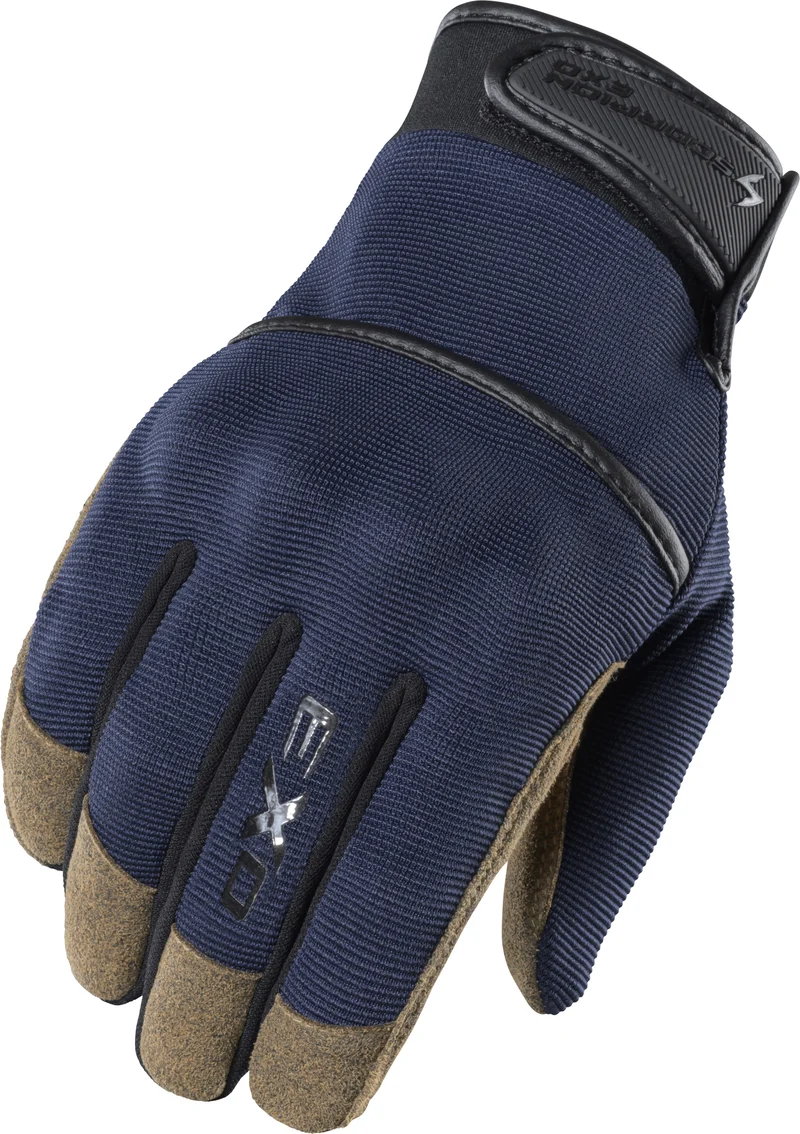 Stealth Grip Gloves Dark Blue Lg