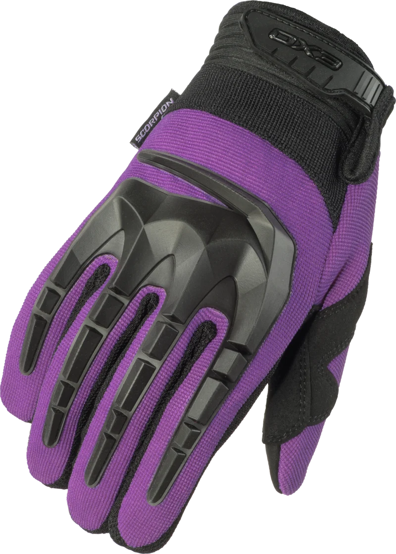 Womens Skrub Ii Gloves Purple Lg