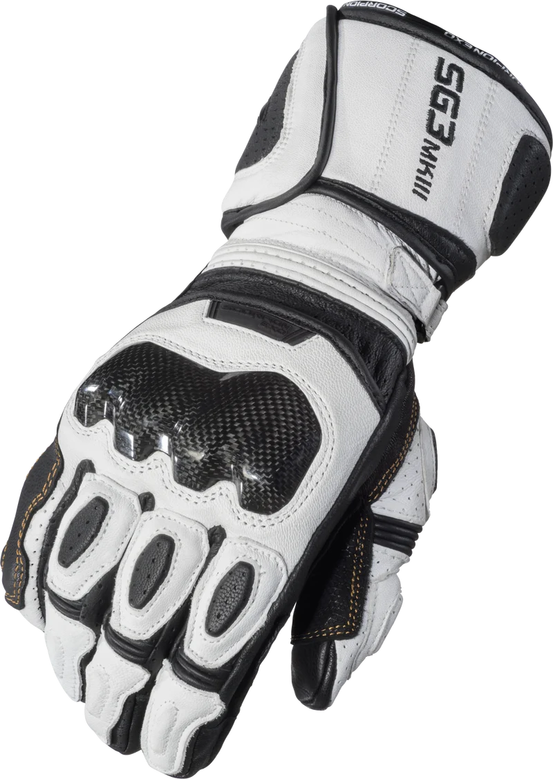 Sg3 Mk Iii Gloves White/Black Xl