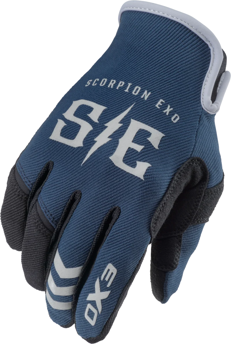 Air-Stretch Gloves Charge Blue/Grey 3x