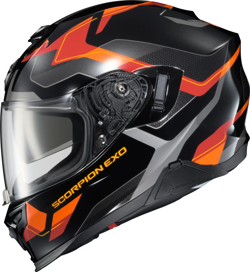 Exo-T520 Full Face Helmet Zuse Orange 2x