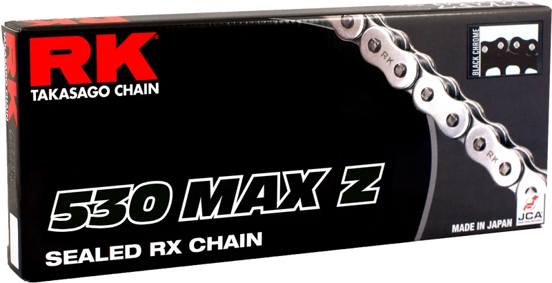 Excel Wheel components 530maxz Drive Chain Blk/Chrome 530 X 120 691-60120BC