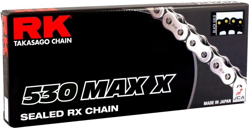 Excel Wheel components 530maxx Drive Chain Black/Gold 530 X 120 691-13120BG