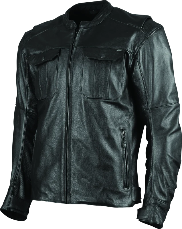 Speed and Strength Band of Brothers Leather Jacket Black - Large