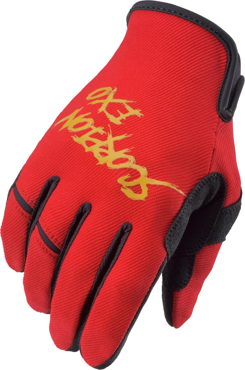 Air-Stretch Gloves Grind Red/Gold Xl