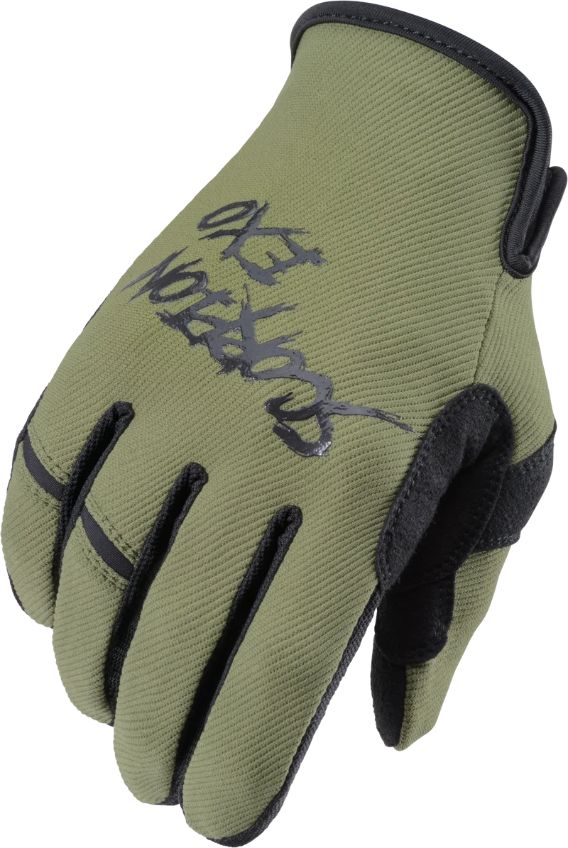Air-Stretch Gloves Grind Olive/Coal Sm