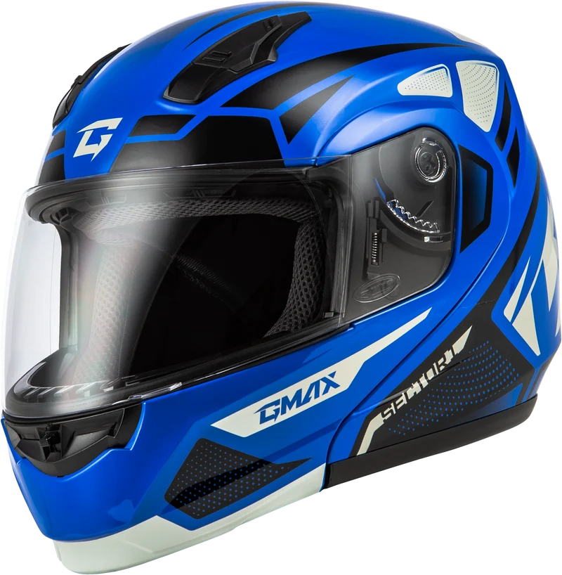Md-04 Sector Helmet Blue/Black Xs