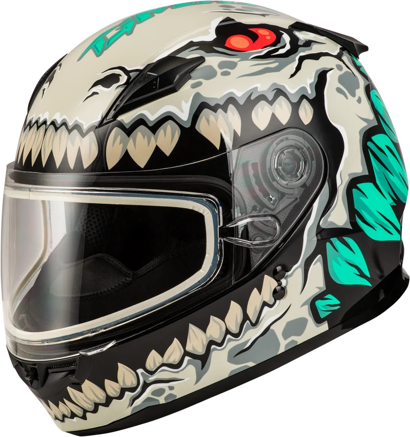 Youth Gm-49y Drax Snow Helmet Silver Yl