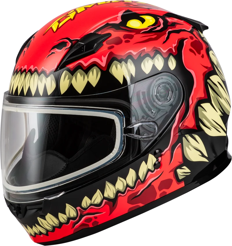 Youth Gm-49y Drax Snow Helmet Red Ym
