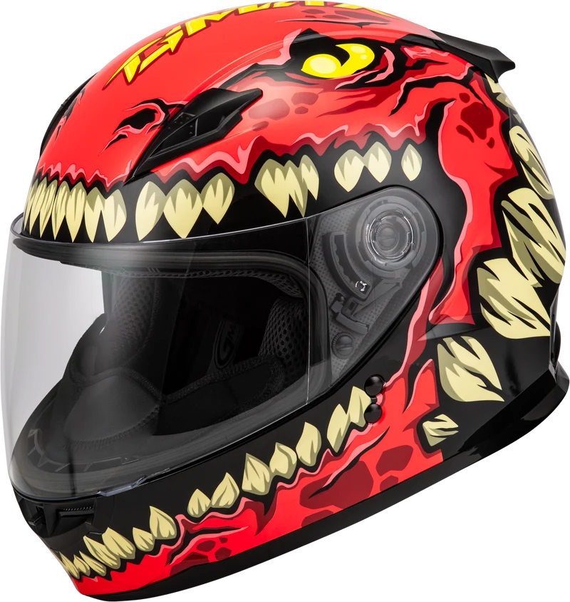 Youth Gm-49y Drax Helmet Red Ys